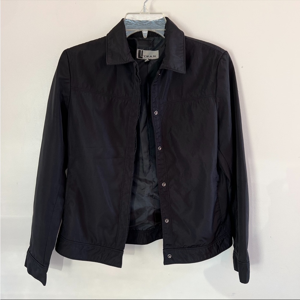 Simple Lightweight Black Jacket